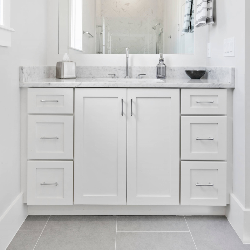 Unikalny stojący Shaker Style Multi Color Lacquer Zestaw łazienkowy Sanitarny
